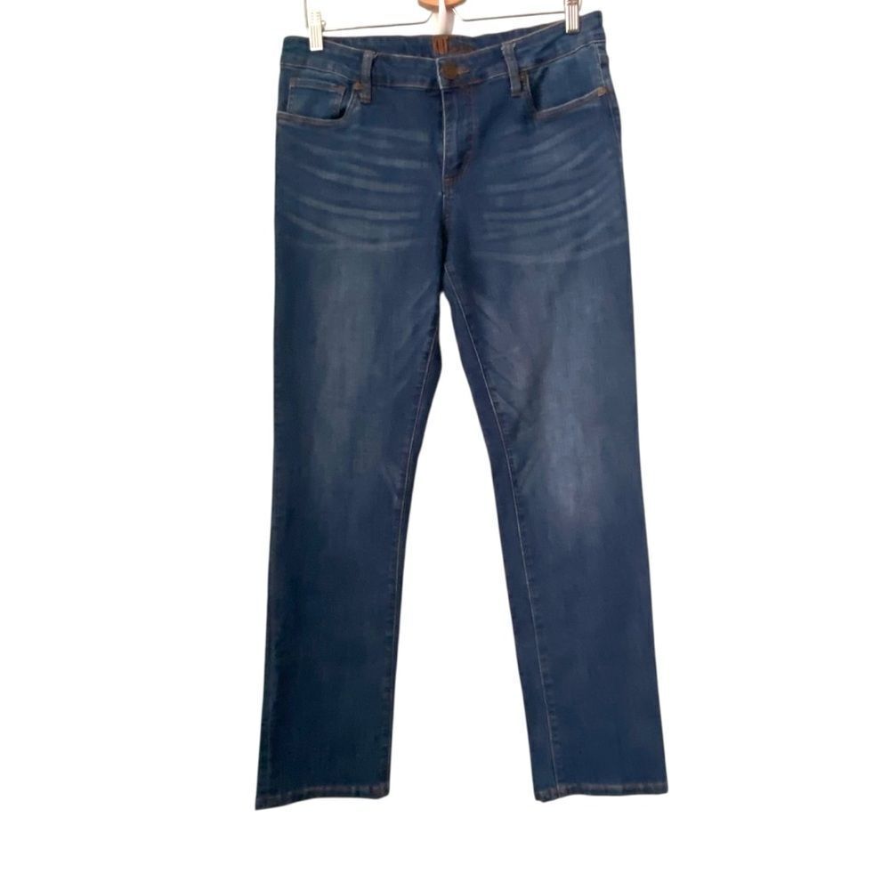 Kut Kut from the Kloth Classic Straight Leg Blue Denim Jeans in Size 10